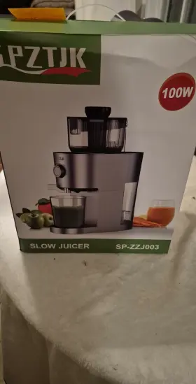 Sp-zzj003 Pztjk Masticating Slow Juicer 100w Electric Silver Black