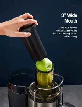 500w Qcen 712858887824 Juicer Machine Centrifugal Extractor With Wide Mouth 3 Inch Feed Chu #2