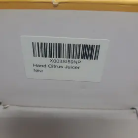 Juicer-01 Qie Cai Manual Hand Natural Juicer With Accessories Nice Sturdy New In Box #3