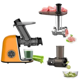Qi-juio-n1 Qisebin Slow Juicer Masticating Machine Juicers Whole Fruit And Vegetable With