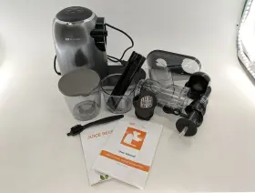 Qljc001 Qualeben Masticating Juicer Cold Press With 3 Modes 95% Juice Yield Slow