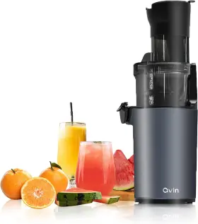 Ves552 Qvin Cold Press Juicer Slow Masticating Machines With 3 Inch Big Wide Chute N