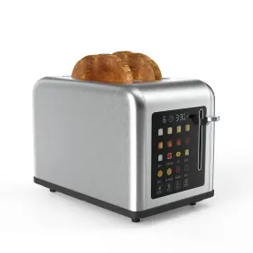 B0f9b5y97g Rae Dunn 2-slice Smart Toaster Digital Wide Slots 8 Browning Levels 6 Bread Type