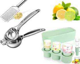Rasse 744759558206 Lemon Squeezer With Ice Mold For Stanley Cup - Juicer Lime