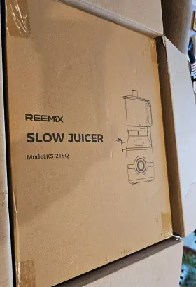 Reemix Ks-218q Slow Juicer Electric Juice Extractor Model Mpn
