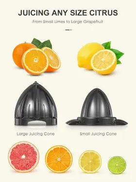 Sg-85w-2017a Reemix Electric Citrus Juicer Squeezer Orange With Two Black Silver #2