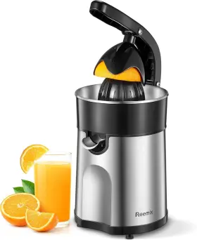 Sg-85w-2017a Reemix Electric Citrus Juicer Squeezer Orange With Two Black Silver