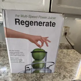 Ampc-700 Regenerate 1200w 3-speed Centrifugal Juicer Stainless Steel 1l
