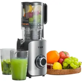 Relyblo 758344328259 200 W 49 Oz. Masticating Juicer Machine With Slow