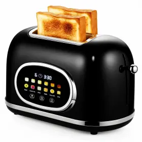 B0fk94mq2c Roter Mond 2-slice Toaster Smart Touch Screen Retro Stainless Steel