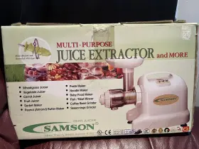 G8-9001 Samson Multi-purpose Juice Extractor And More Brand New In Box