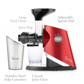Sana 594179161638 727 Supreme Cold Press Masticating Juicer Large Batch Non-stop Juici #2