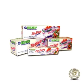 Zipsafe18 Seal Wrap Zip Safe Food 18x2000ft Clear Plastic Roll