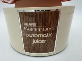 400.830000 Sears Vtg Counter Craft Electric Automatic Citrus Juicer Orange Euc #2