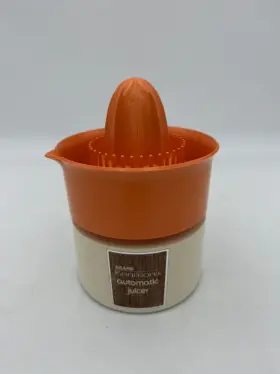 400.830000 Sears Vtg Counter Craft Electric Automatic Citrus Juicer Orange Euc