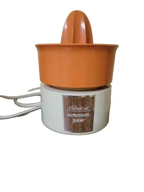 400.830001 Sears Vintage Roebuck Counter Craft Electric Citrus Juicer Retro Orange Mcm