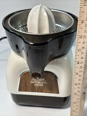 834881 Sears Vintage Counter Craft Automatic Citrus Juicer Usa Complete Tested Works #3