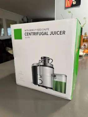 Gs378 Shardor Centrifugal Juicer Extra-wide Feed New