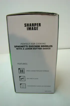 12ss2069g Sharper Image 2-in-1 Juicer And Spiral Slicer Nib Multifunctional Set #2