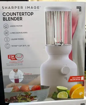 Sharper Image 843479187434 Countertop Blender Brand New Juicer Smoothie And Shakes