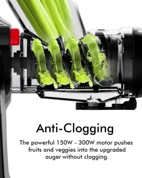 Sifene 712679917243 Dual Mouth Cold Press Juicer Slow Masticating Machines For Fruit And Ve #3