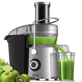 1300w Sifene 712679917328 Centrifugal Juicer 3.2 Inch Wide Chute High-yield Juice Extractor Copper