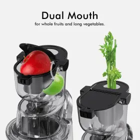 Sifene 712679918332 Cold Press Juicer Machines Big Mouth 83mm Opening Whole Slow Masticating Jui #2