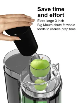 Sifene 712679918462 3 Inch Big Mouth Centrifugal Juicer Machine Fast Juicing Easy To Clean Non-bpa #2