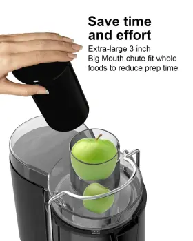 Sifene 718430186231 Juicer Machines Big Mouth Large 3 Inch Feed Chute For Whole Fruits And Vegetable #2