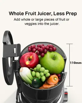 Sifene 718430186385 Whole Fruits Cold Press Juicer Machines 4.3-inch 110mm Powerful Wide Mouth Sl #2