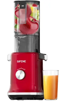 Sifene 718430186392 Whole Fruits Cold Press Juicer Machines 4.3-inch 110mm Powerful Wide Mouth