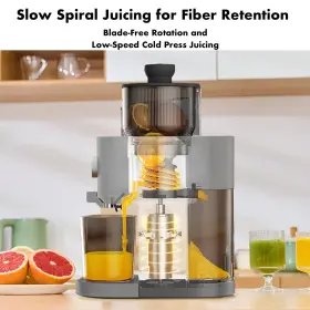 Sifene 718430189690 Cold Press Juicer Slow Masticating Machines With 5.2 Inch Extra Large Feed Chute #2