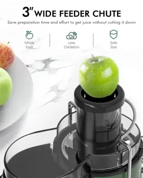 Sifene 718430602502 Easy To Clean Juicer Machines 3 Inch Big Mouth Centrifugal Extracto #3
