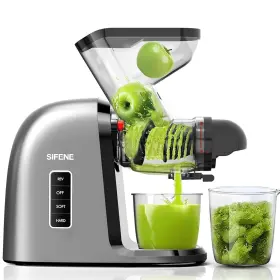 Sifene 744784913483 Cold Press Juicer Machine Wide Feed Chute High Yield Better Flavor Easy T