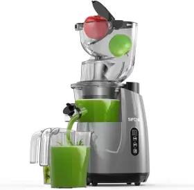 Sifene 744784913773 Whole Fruit Cold Press Juicer Machine Slow Masticating Extra Large Fe