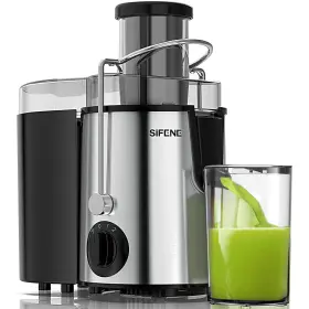 Sifene 768484607091 Juicer Machines Big Mouth Large 3 Inch Feed Chute For Whole Fruits And Vegetable