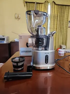 Amr8824 Sifene Cold Press Juicer Machines Big Mouth 83mm Opening Whole Slow