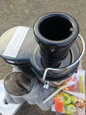 Sif-10011 Sifene Centrifugal Juicer New Black Silver Portable With Manual #2
