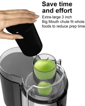 Sif-516 Sifene Juicer Machine Fast Juice Extractor 3 Inch Wide Feed Chute For Whole Fruits #2