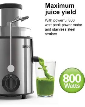 Sif-516 Sifene Juicer Machine Fast Juice Extractor 3 Inch Wide Feed Chute For Whole Fruits #3
