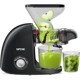 Sif3209 Sifene Cold Press Juicer Unlock Fresh Flavors Boost Juice Yield Dual Mouth