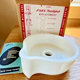 34-127 Silex Vintage Replacement Bowl For Deluxe Juicit #34-127 Glass New In Box