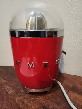 1rdus Smeg Electric Red Retro-style Juicer New
