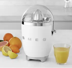 Smeg 812895020793 Citrus Juicer White Brand New No Box
