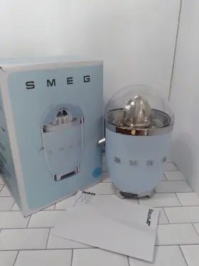 Cjf01pbus-ba Smeg Cjf01pbus Pastel Blue 50s Retro Style Citrus Juicer