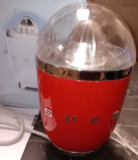 Cjf01rdus-ba Smeg Cjf01rdus Red 50s Retro Style Citrus Juicer Used #3
