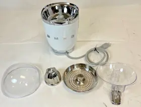 Cjf01whus Smeg Used -smeg White 50s Retro Style Citrus Juicer- Free S/h #2