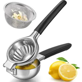 B0cq4xzjwd Sopito Lemon Squeezer Stainless Steel Citrus With Mesh Strainer Heavy Duty