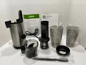 Sj-008 Sovider Slow Juicer Machine Masticating Cold Press Juicers Squeezer Vegetable Processor #2