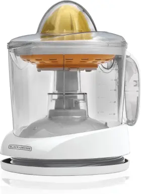 Cj625 Spectrum Brands 445050411476 Black Decker 32oz Electric Citrus Juicer Pressure Activated Adjustable